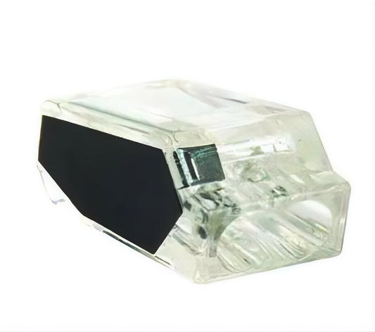 TRANSPARENTE Conector de 2 polos y 2,5 mm².