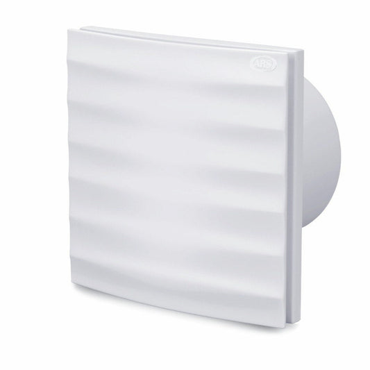 Alize ARS - ventilador axial blanco de pared para baño / WC con rejilla silenciosa 120mm, 180 m3/h, 348563