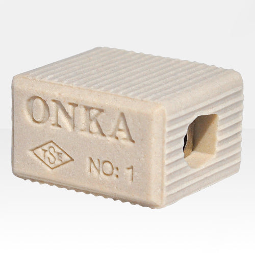 ONKA 4-6mm2 1 INCH Steatite / Ceramic / Porcelain Connector - PORCELAIN TERMINAL, 1070010