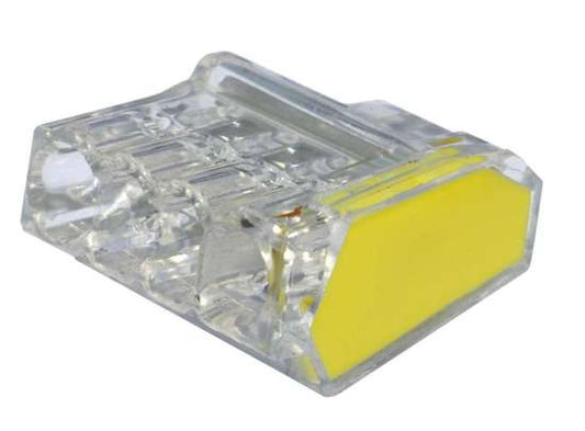 TRANSPARENTE Conector de 4 polos 2,5 mm².
