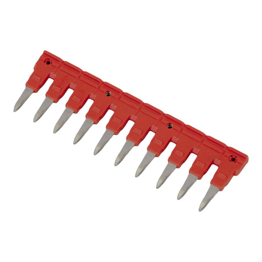ONKA 6/10 10ft Plug-in Jumper Bar, Insulated, for 6mm2 Spring Terminal Block, 1060129