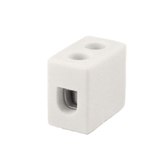 ONKA 6-10mm2 1 INCH Steatite / Ceramic / Porcelain Connector - PORCELAIN TERMINAL BLOCK, 1070011