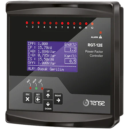 Novedad: Regulador de potencia reactiva RGT‑12E...