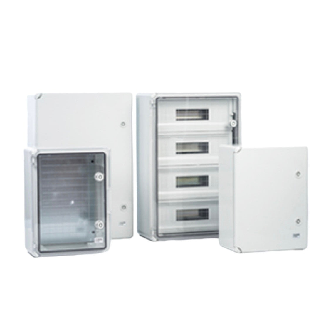 Cajas de plástico vacías