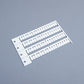 OD10-6P BLANK COMBINATION LABEL (for 2.5mm terminal blocks?)