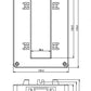 ONKA Transformador de corriente - TRANSFORMADOR DE CORRIENTE 3200/5A, 125MM, CLASE 0,5S, 30VA (DK12532005312 / 80011782)