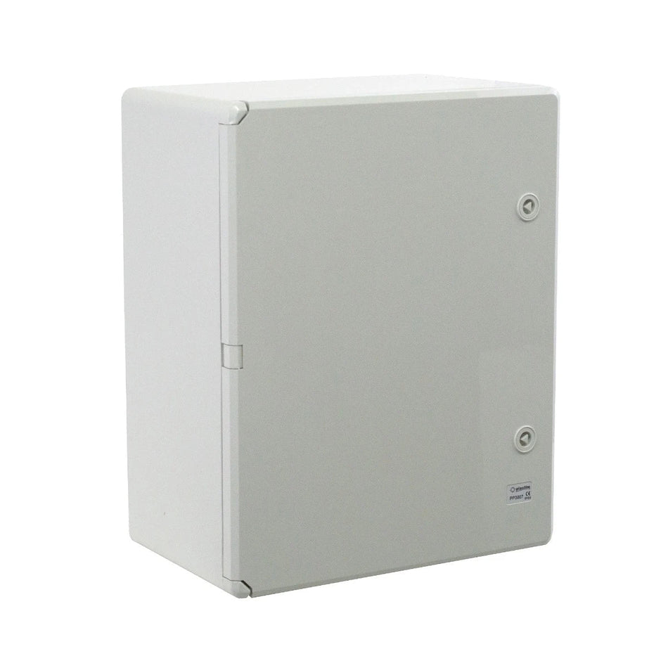 Caja de plástico con puertas grises 350x500x190mm IP65 PP3006 (P-BOX 3550)