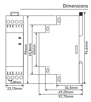 Relé de control de fase FKV-03F