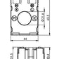 ONKA Transformador de corriente - TRANSFORMADOR DE CORRIENTE 100/5A, 44/20 (31), CLASE 1, 1,5VA (CK201005102 / 80010691)