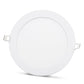 2 uds. - Panel LED SLIM blanco frío /6500K 18W / 1620Lm redondo empotrable (fuente de alimentación incluida) 6500K YL10-1800
