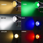 NOAS lámpara de jardín proyector luces empotradas suelo LED poste 5W 450Lm AMBAR YL74-0501