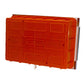 ARS Cuadro de distribución modular 16 MOD (16 fusibles), armario de distribución empotrado de plástico, puerta transparente IP40, 346125