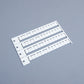 OD10-8P COMBINED BLANK LABEL (for terminal blocks from 6-10 mm2 and larger sizes)