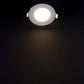 2 piezas - panel LED redondo 3W / 270Lm blanco circular empotrado (fuente de alimentación incluida) 4000K YL10-0307