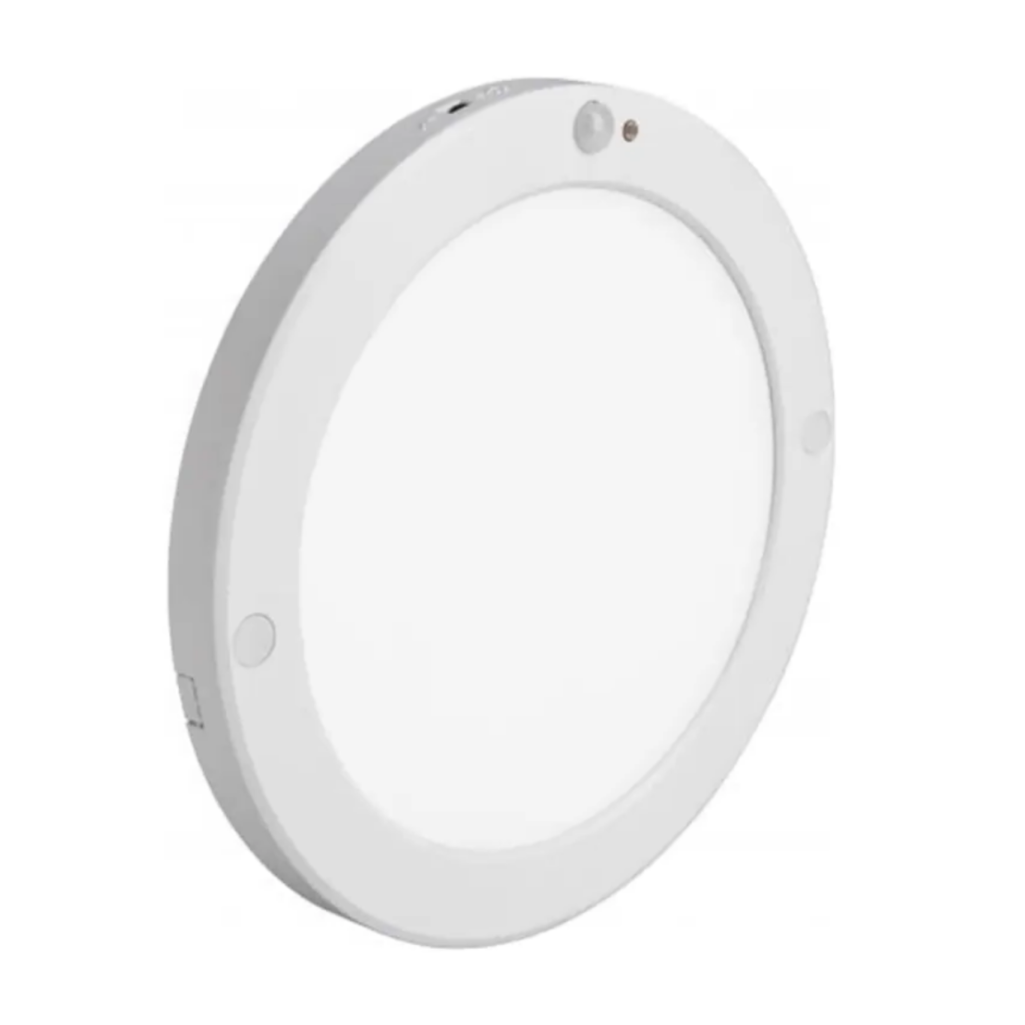 Slim LED 20W Plafón con sensor de movimiento PIR circular blanco frío / 6500K YL14-1810