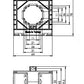 ONKA Transformador de corriente TRANSFORMADOR DE CORRIENTE 150/5A, 30MM, CLASE 0,5S, 1VA (TK301505301 / 80010867)