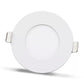 2 piezas - panel LED redondo 3W / 270Lm blanco circular empotrado (fuente de alimentación incluida) 4000K YL10-0307