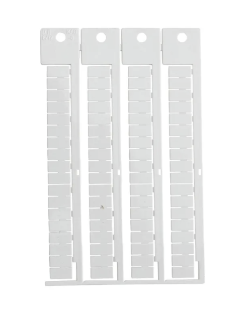 OD10-8P COMBINED BLANK LABEL (for terminal blocks from 6-10 mm2 and larger sizes)