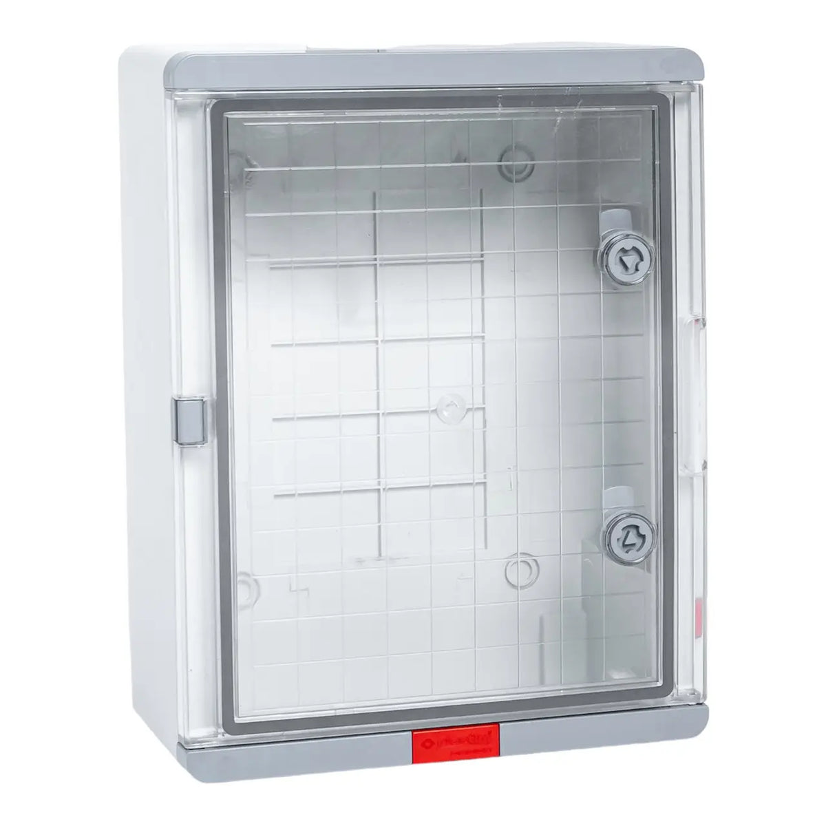 Caja de plástico IP 67, puerta transparente, 400x300x170 mm