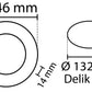 2 piezas - panel LED SLIM blanco 9W / 810 Lm circular empotrado redondo (fuente de alimentación incluida) 4000K YL10-0907