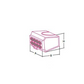 Conector transparente Push-in 6x2,5 mm²
