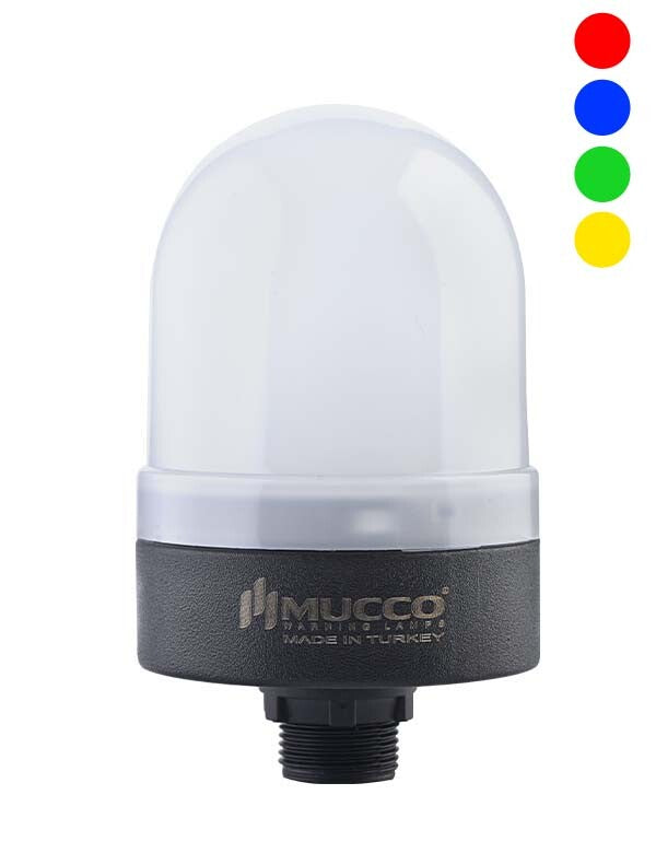 Luz de señalización con montaje en superficie, multicolor RGB