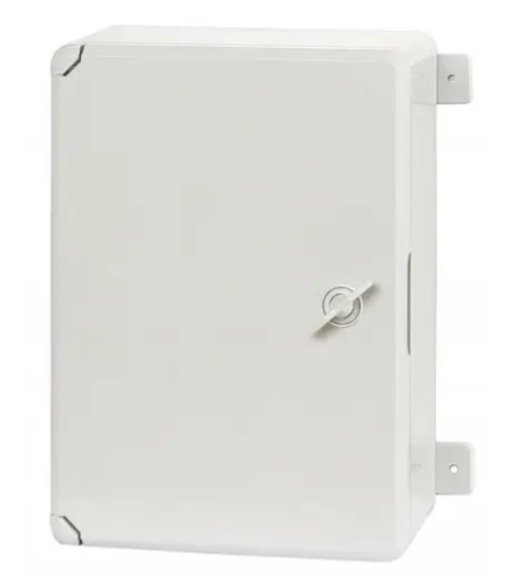 Armario plástico puertas grises 200x300x130mm IP65 PP3001 (P-BOX 2030)