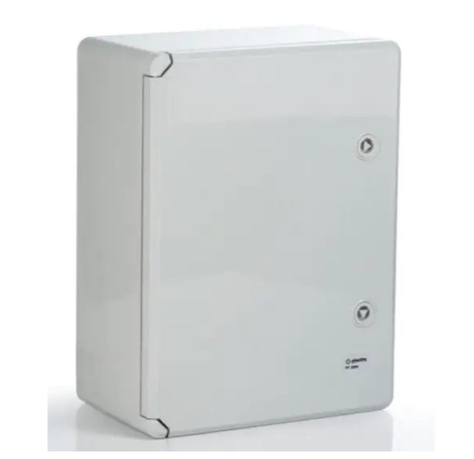 Caja de plástico con puertas grises 250x350x150mm IP65 PP3002 (P-BOX 2535)