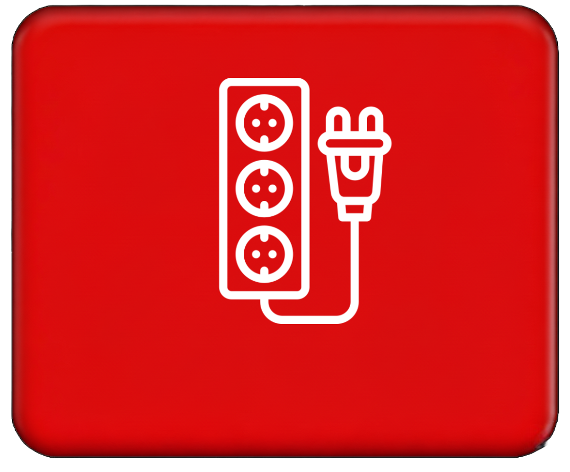 Enchufes, clavijas y cables de extensión